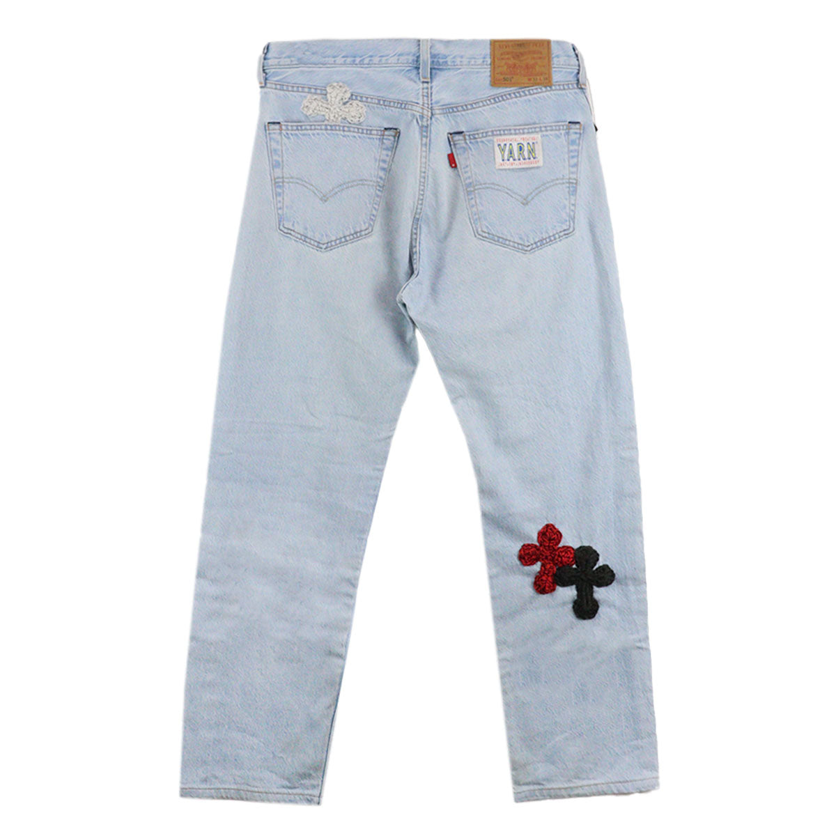 パンツ y.a.r.n x Levi's 501 with 3D 13cross YARN