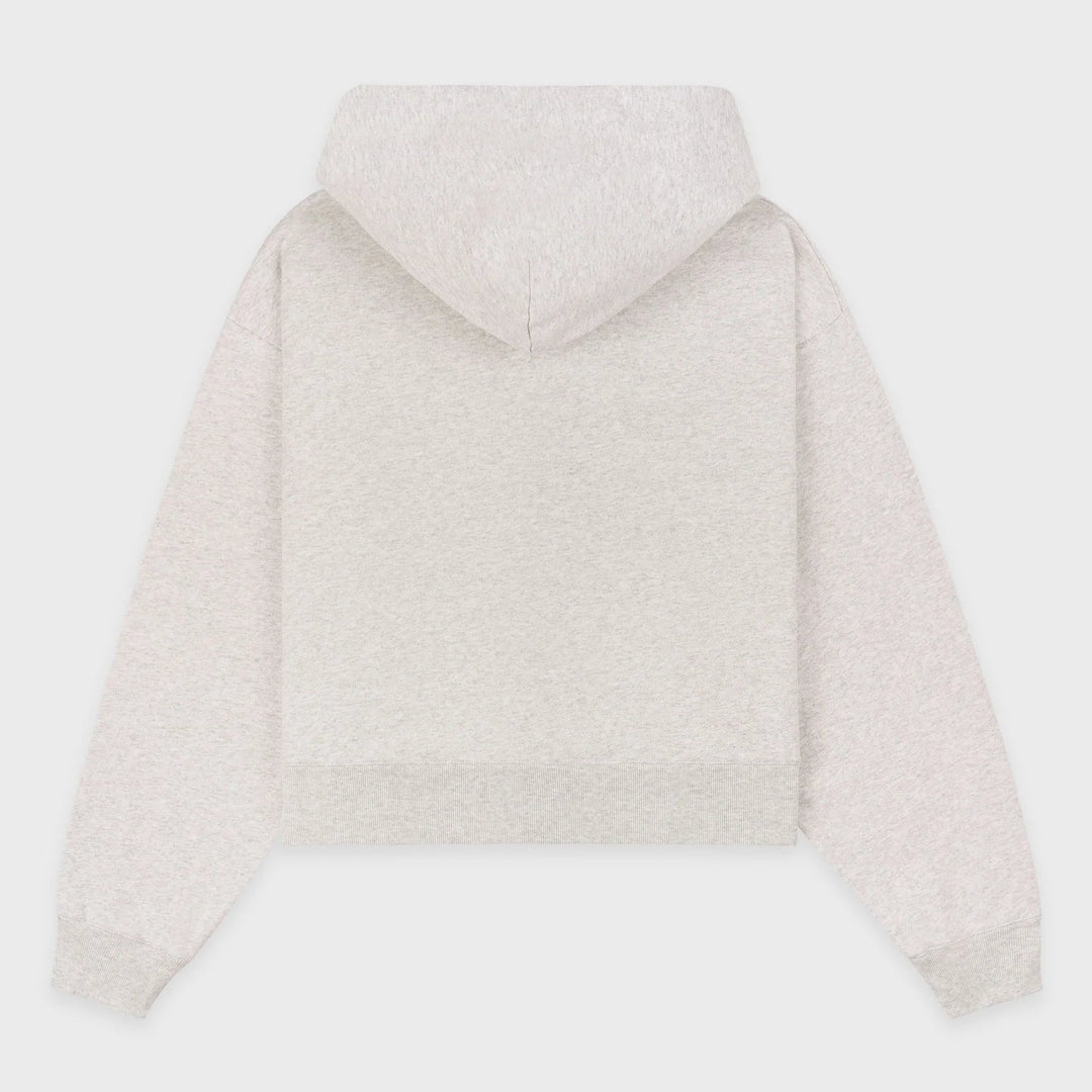 Dodgers Serif Crop Zip-Up Sweatshirt