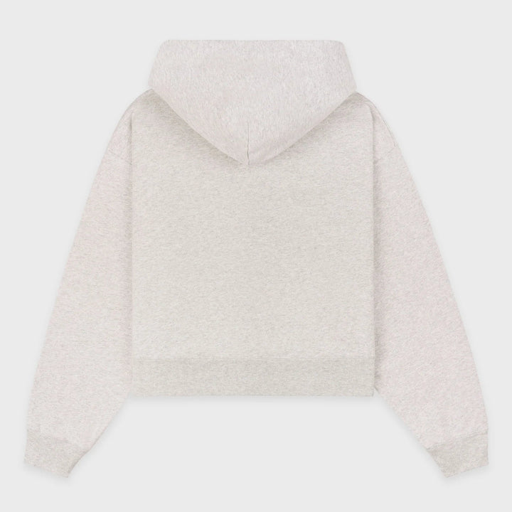 Dodgers Serif Crop Zip-Up Sweatshirt