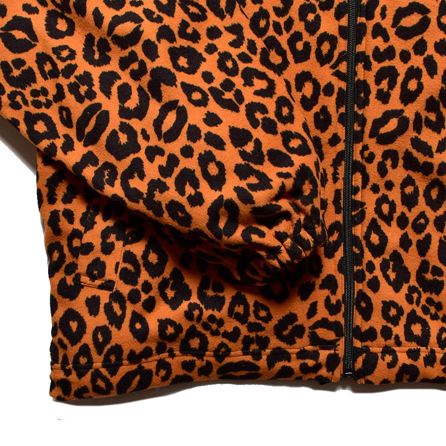 Lips Leopard Fleece Big BZ | Why are you here?