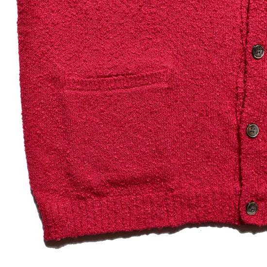MINEDENIM - Grainy Cotton Knit Cardigan