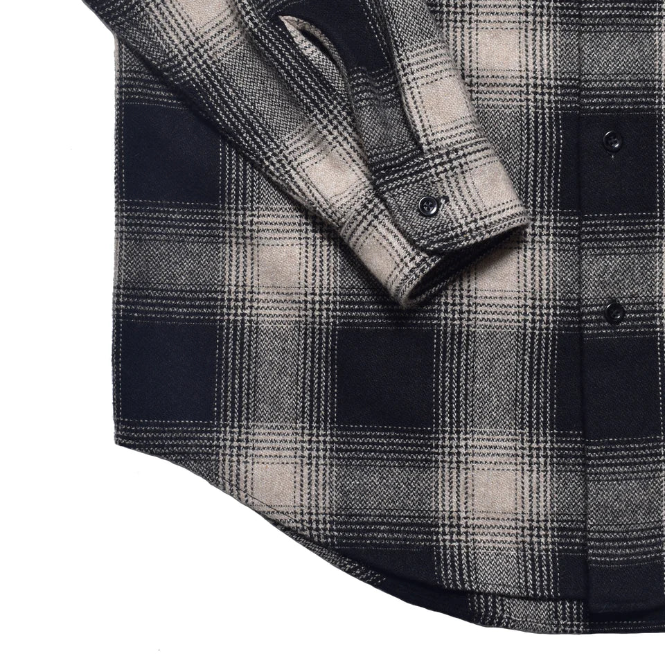 Wool Flannel Ombre Work SH