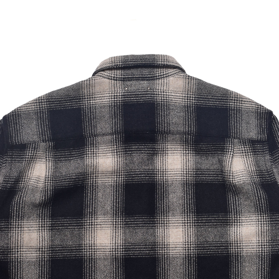 Wool Flannel Ombre Work SH