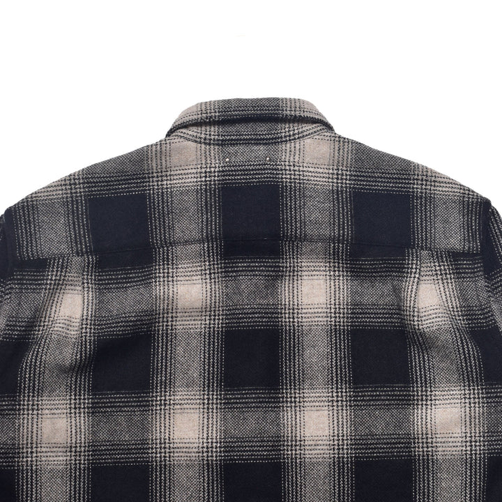 Wool Flannel Ombre Work SH