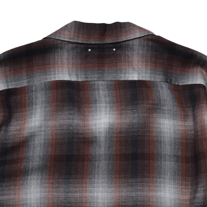 T.Rayon Ombre Open Collar Shirt