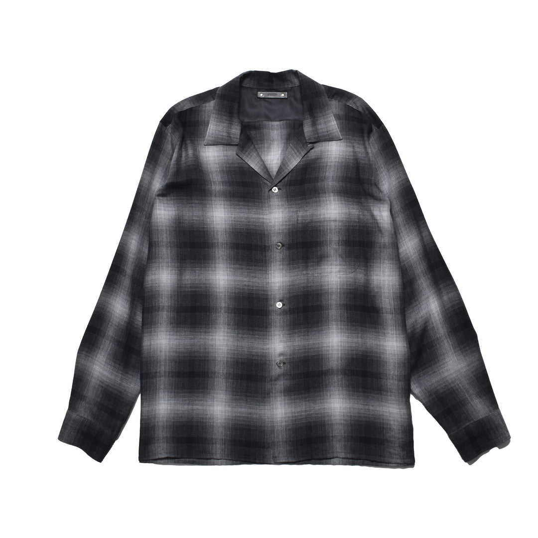 T.Rayon Ombre Open Collar Shirt