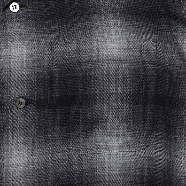 T.Rayon Ombre Open Collar Shirt