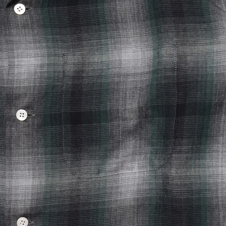T.Rayon Ombre Open Collar Shirt