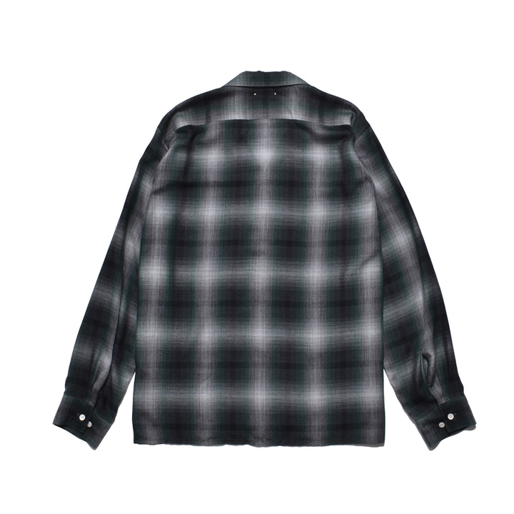 T.Rayon Ombre Open Collar Shirt