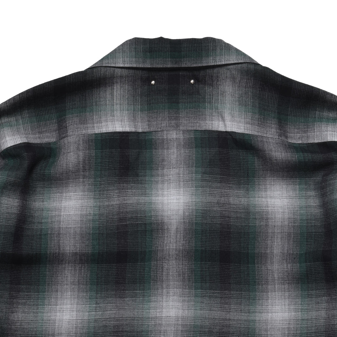 T.Rayon Ombre Open Collar Shirt