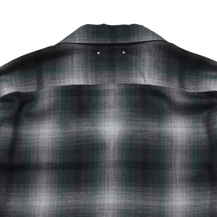 T.Rayon Ombre Open Collar Shirt