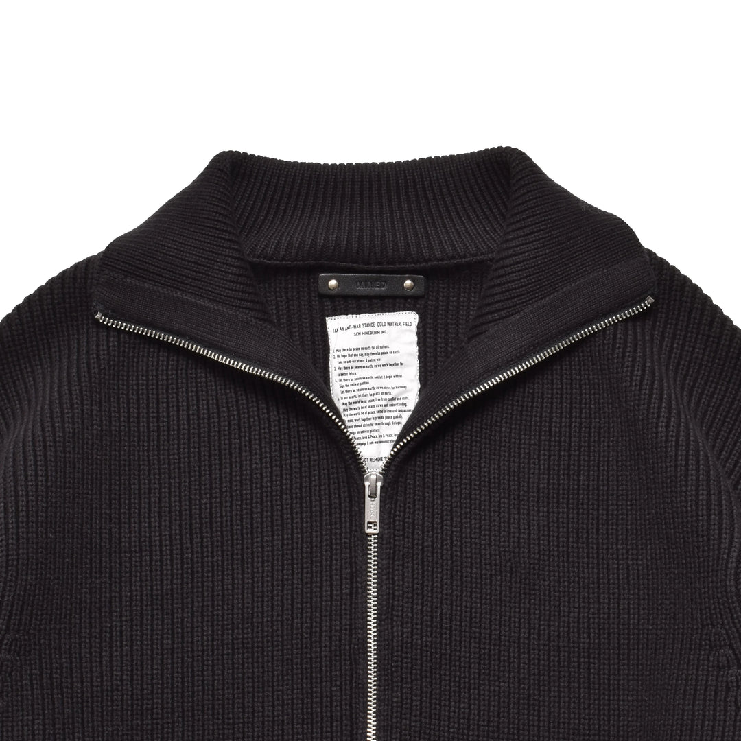 Heavyweight Trucker Knit Blouson