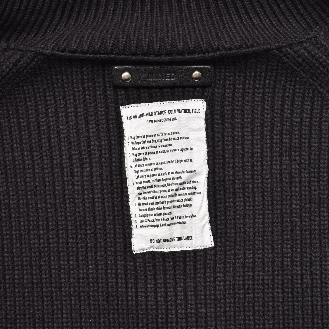 Heavyweight Trucker Knit Blouson
