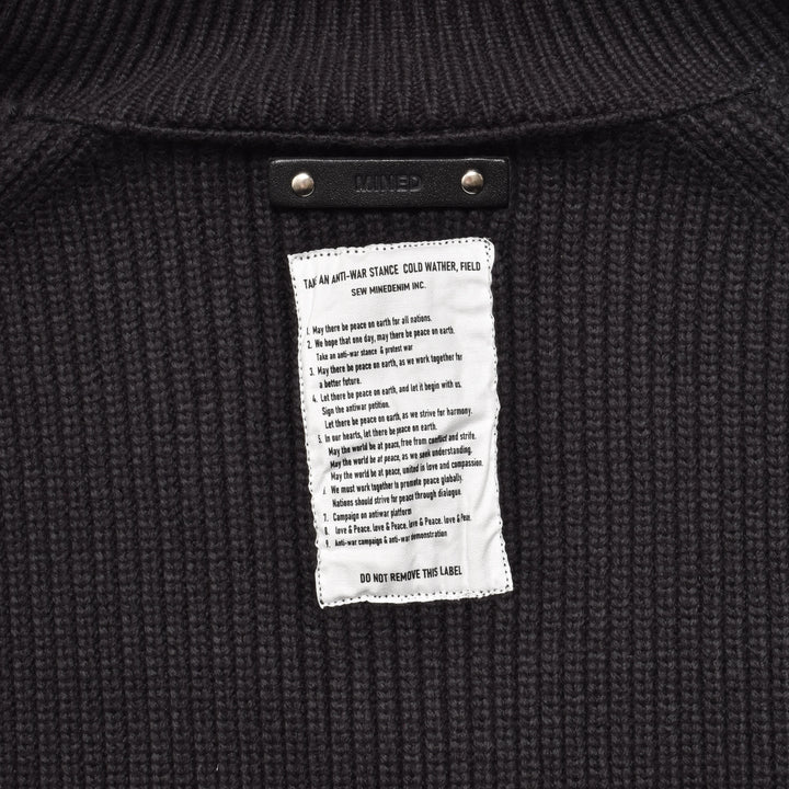 Heavyweight Trucker Knit Blouson
