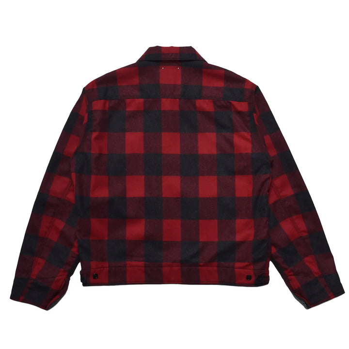 PENDLETON W. Plaid Zip-Up Work Jacket