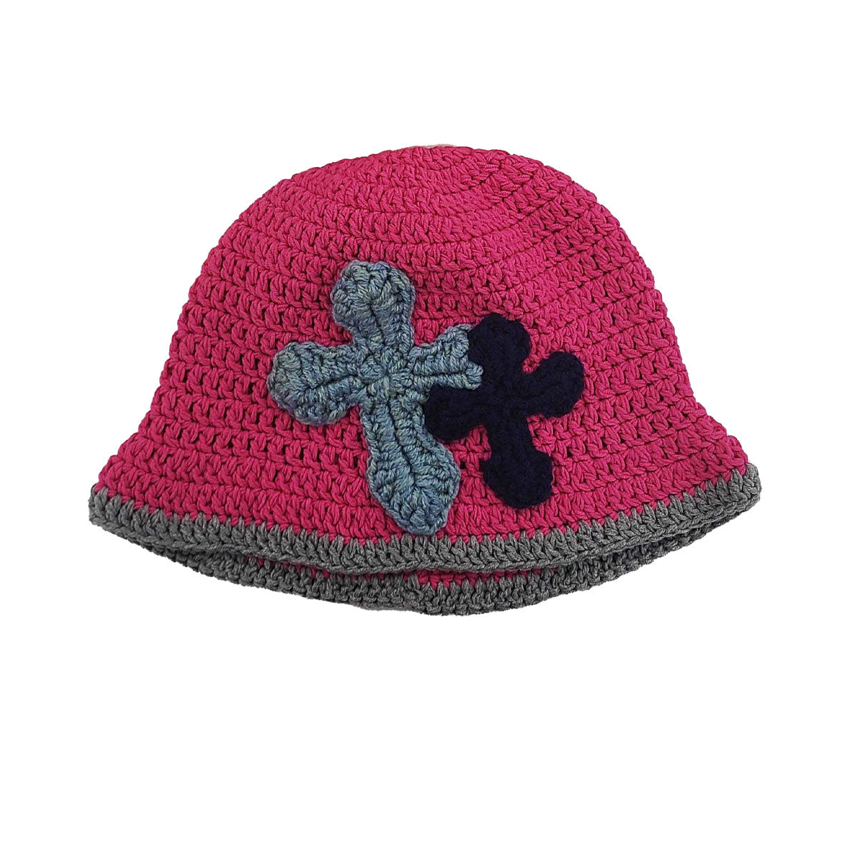 Y.A.R.N. 3D double Cross Knit hat