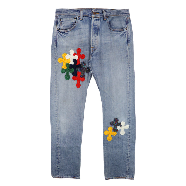 Y.A.R.N. - "Y.A.R.N." x Levi's 501【D type】