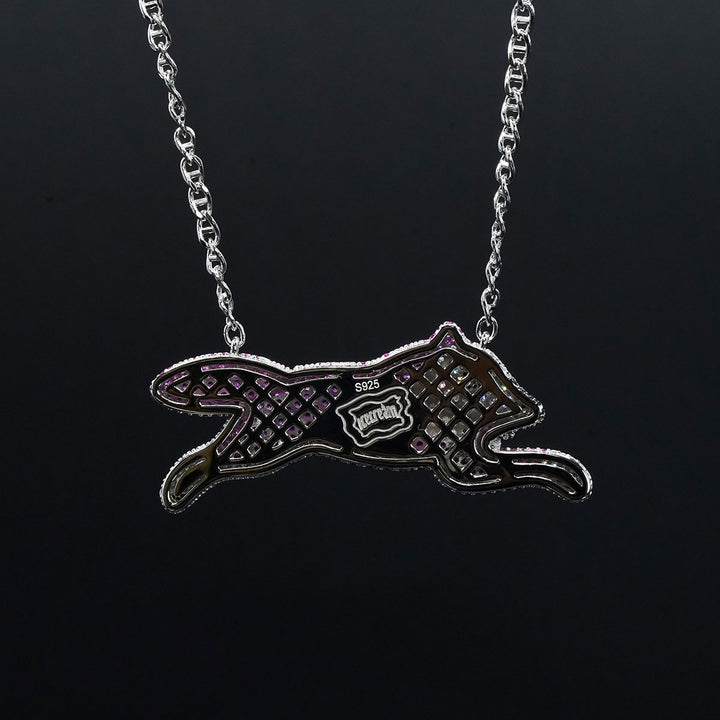 GHOST - RUNNING DOG NECKLACE S925