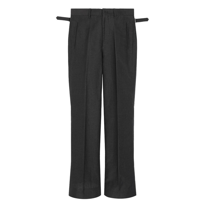 VUJADE - DYLAN FLARED TROUSERS IN LINEN & WOOL