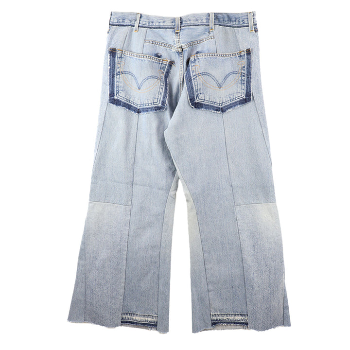 WIDE FLARE DENIM - typeE -