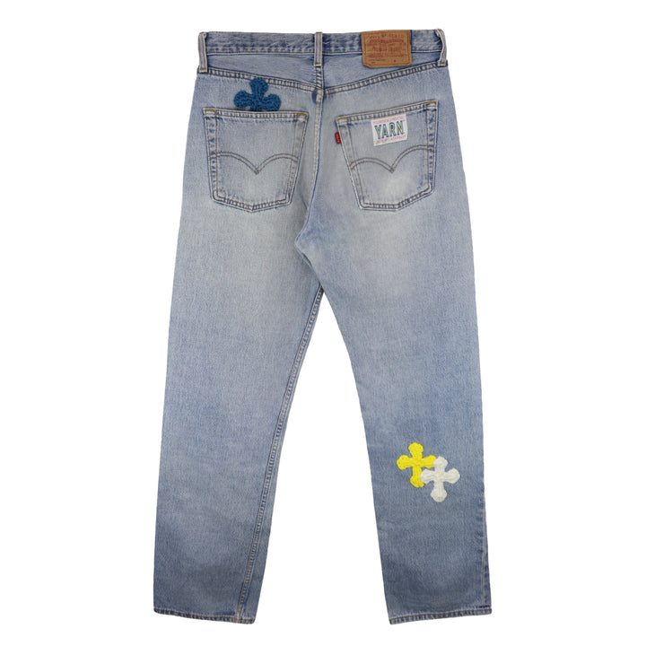 Y.A.R.N. - "Y.A.R.N." x Levi's 501【E type】