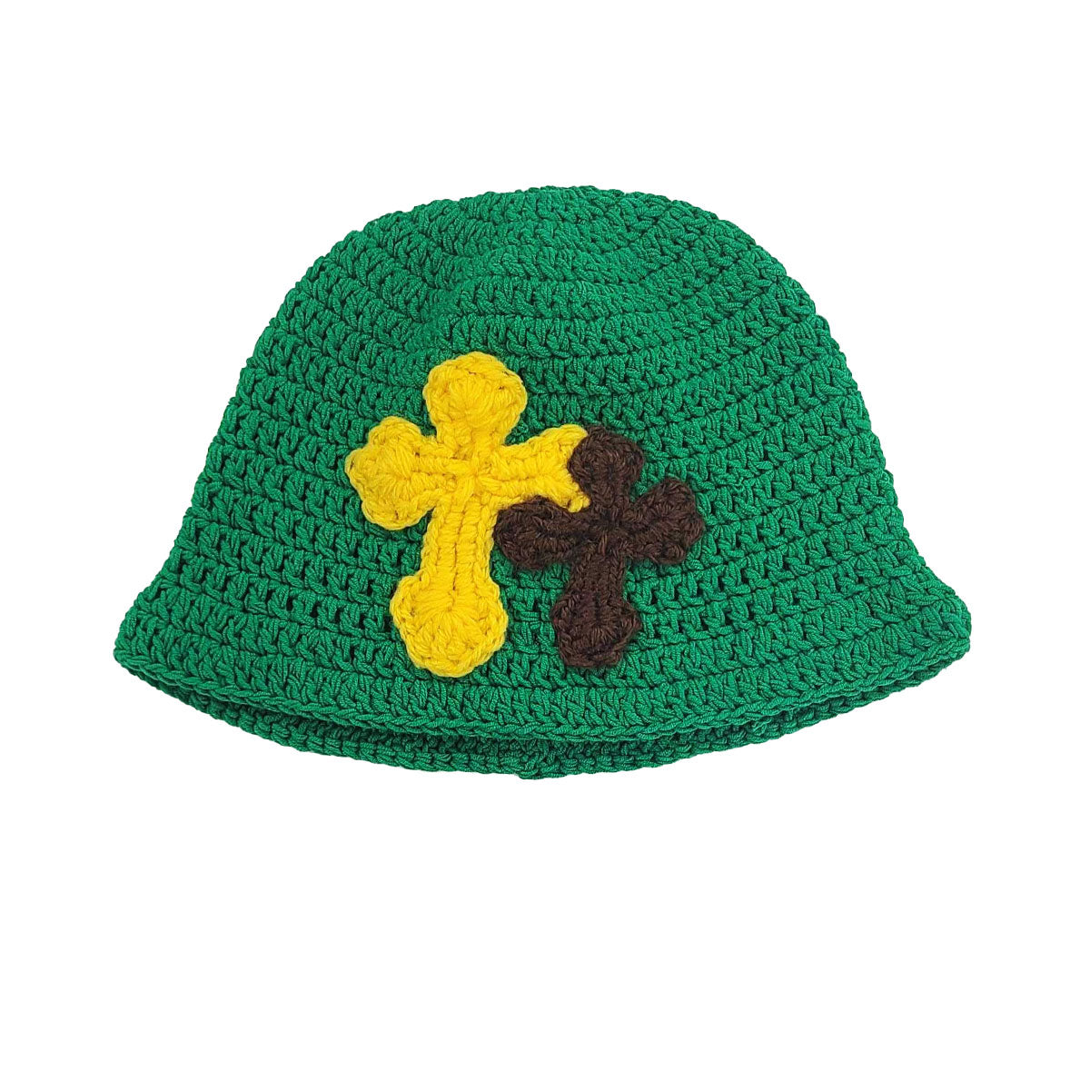 Y.A.R.N. 3D double Cross Knit hat