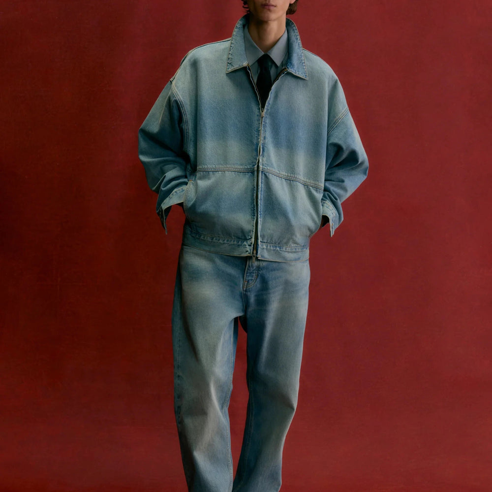 Fear of God ESSENTIALS - Denim Trucker Jacket