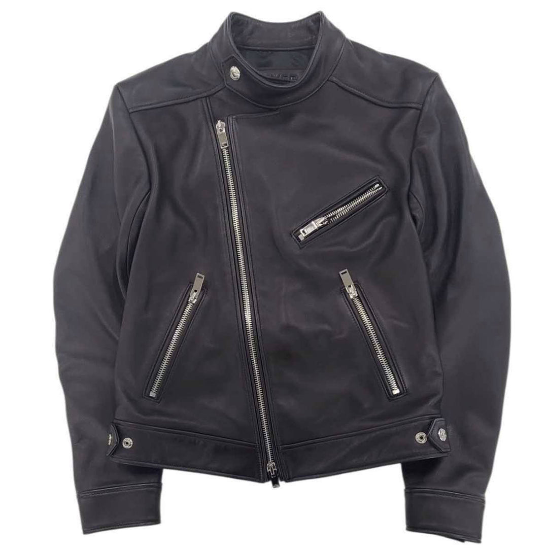 JIMMY CAUTY - FIXER x Jimmy Cauty　F1 LEATHER JACKET "Cow Killers"