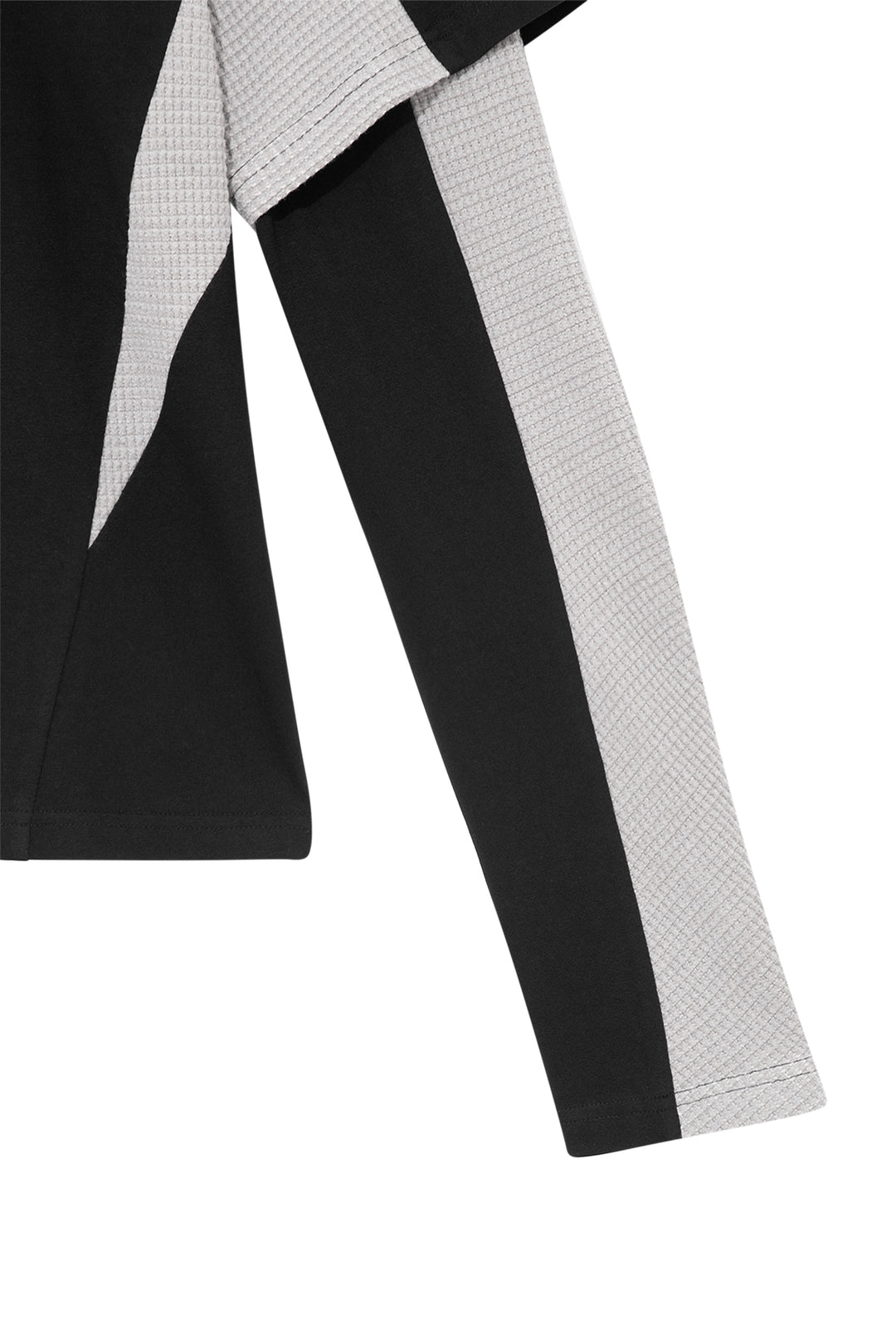 Diffraction Knit Layered Longsleeve