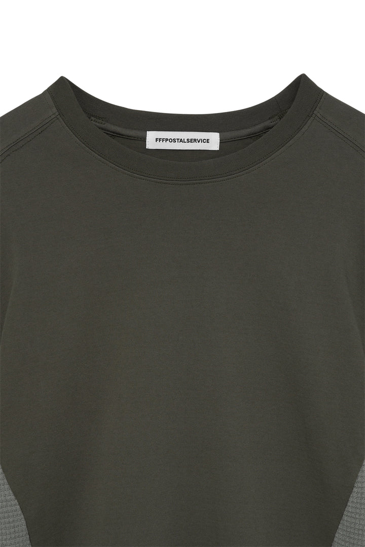 Diffraction Knit Layered Longsleeve