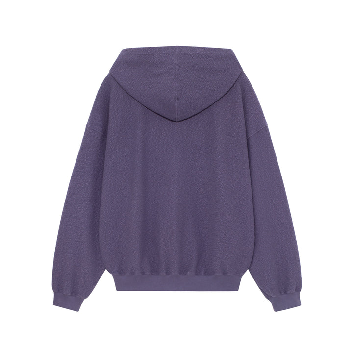 RH Curved Zip Up Hoodie
