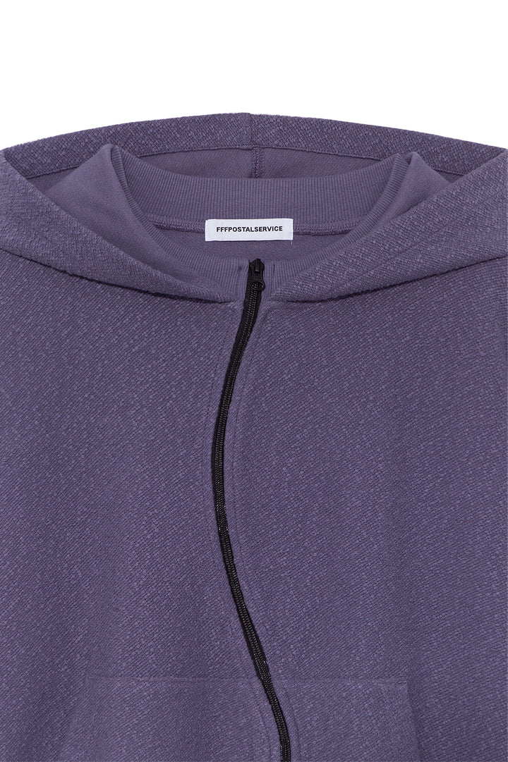 RH Curved Zip Up Hoodie