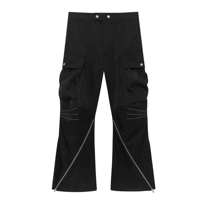 Articulated Knee Dart Cargo Trousers