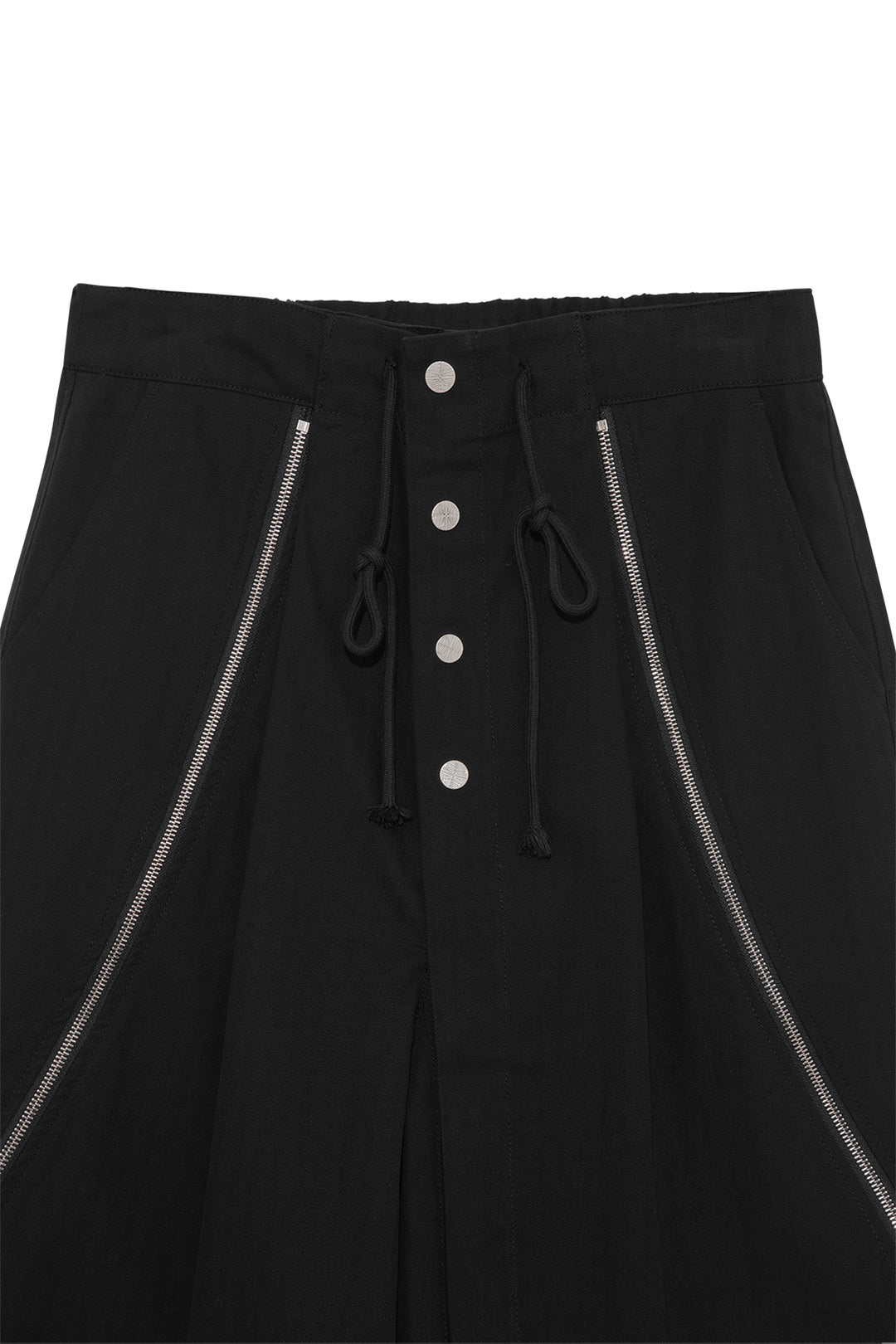 Double Layered Zip Trousers