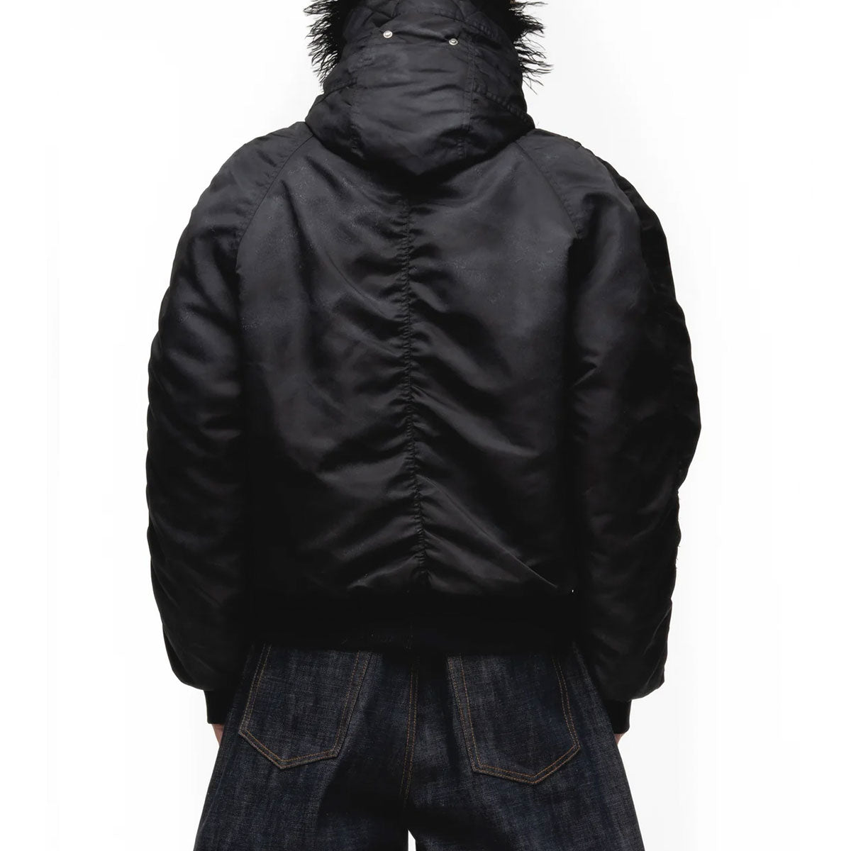 ジャケット・アウター NO/FAITH STUDIOS ASTRO FUR BOMBER N2B ASTRO FUR BOMBER JACKET BLACK – NO/FAITH STUDIOS