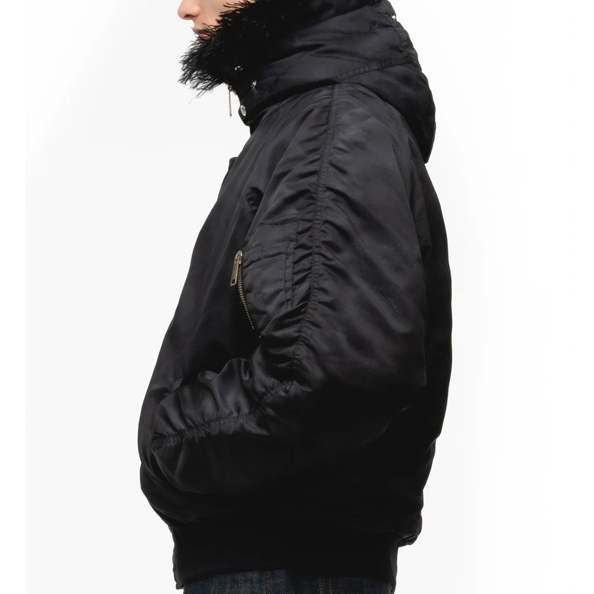ASTRO FUR BOMBER JACKET | Why are you here?