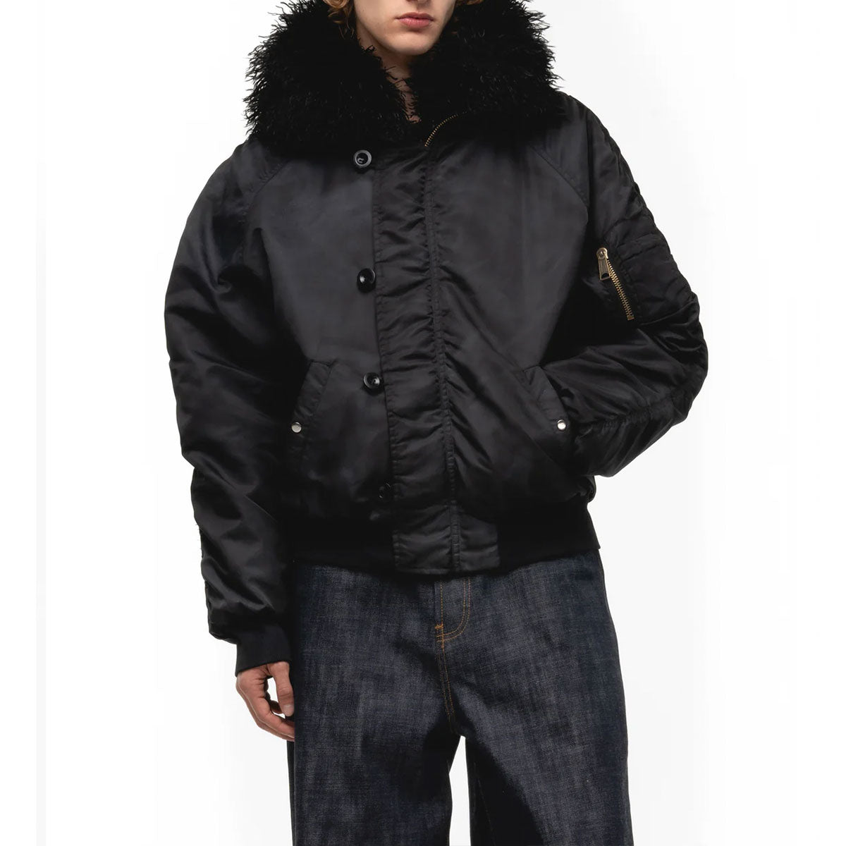 ASTRO FUR BOMBER JACKET | Why are you here?