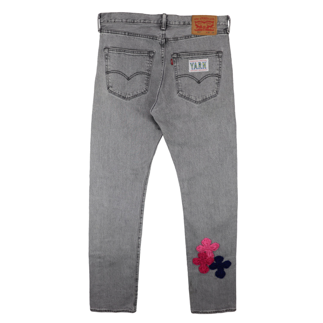 Y.A.R.N. - "Y.A.R.N." x Levi's 501【F type】