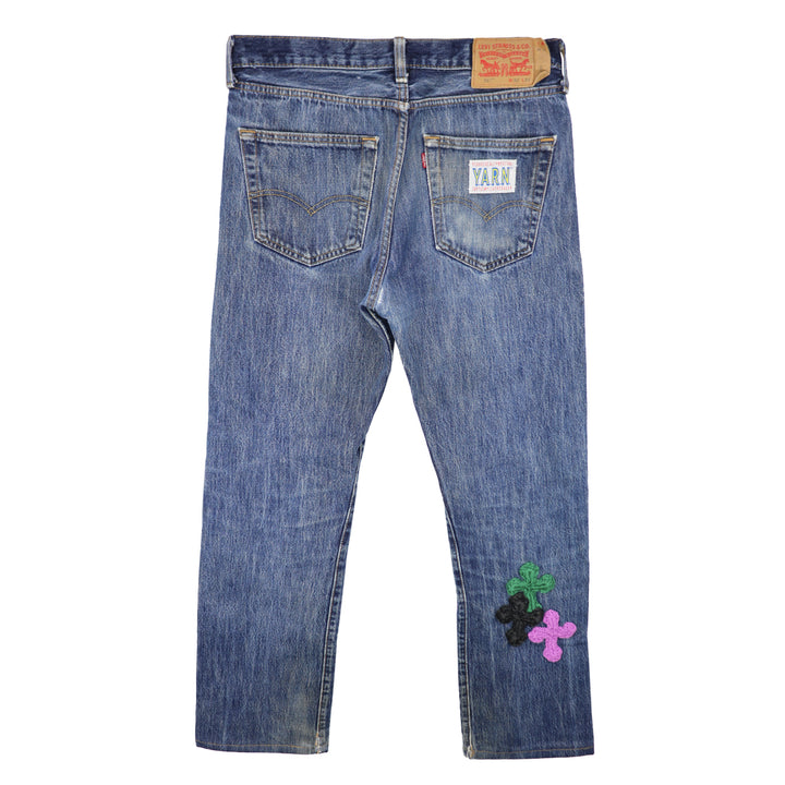 Y.A.R.N. - "Y.A.R.N." x Levi's 501【G type】