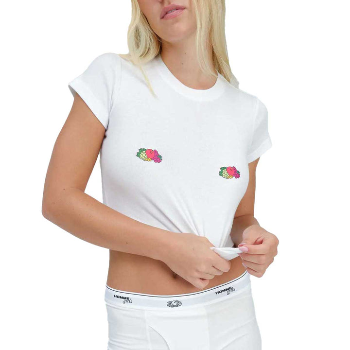 HommeGirls - HommeGirls x Fruit Of The Loom "Fruity" Baby Tee