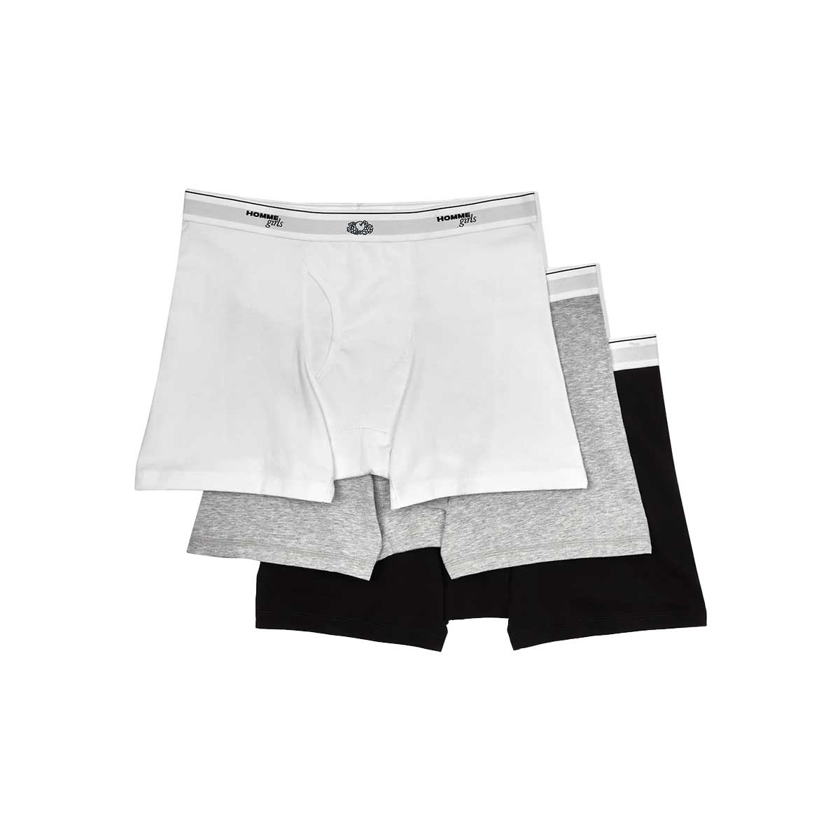 HommeGirls | HommeGirls x Fruit of the Loom Boxer Briefs (3-Pack)
