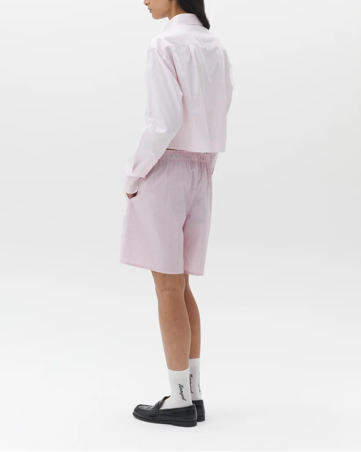 Cropped Oxford Shirt