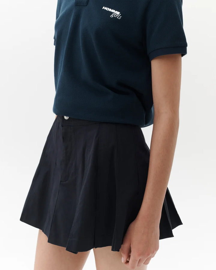 Pleated Mini Skirt