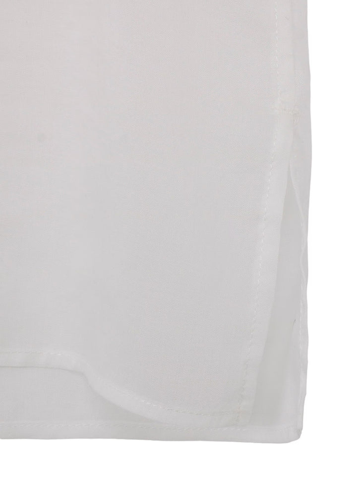 Yohji Yamamoto - CELLULOSE LAWN DOUBLE COLLAR BLOUSE