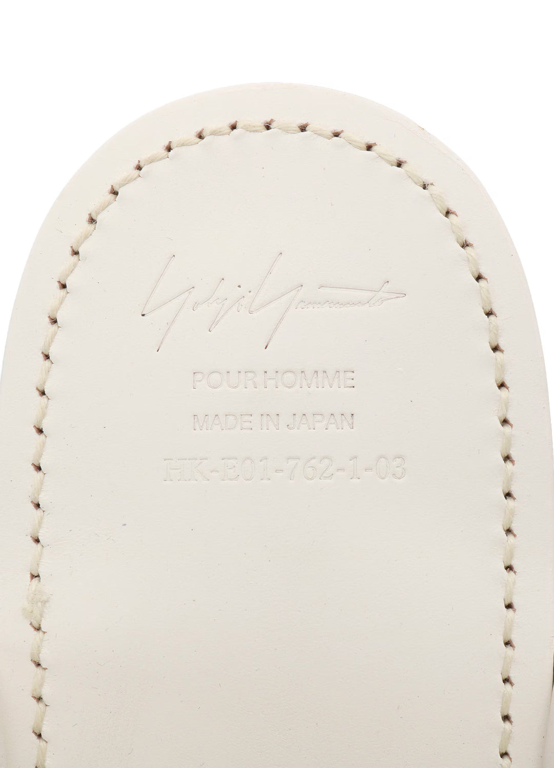 Yohji Yamamoto - SOFT LEATHER STRAP FLIP FLOPS