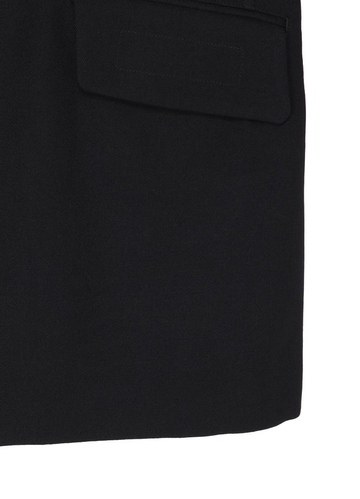 Yohji Yamamoto - ARMY GABARDINE 3 BUTTONS PEAKED JACKET