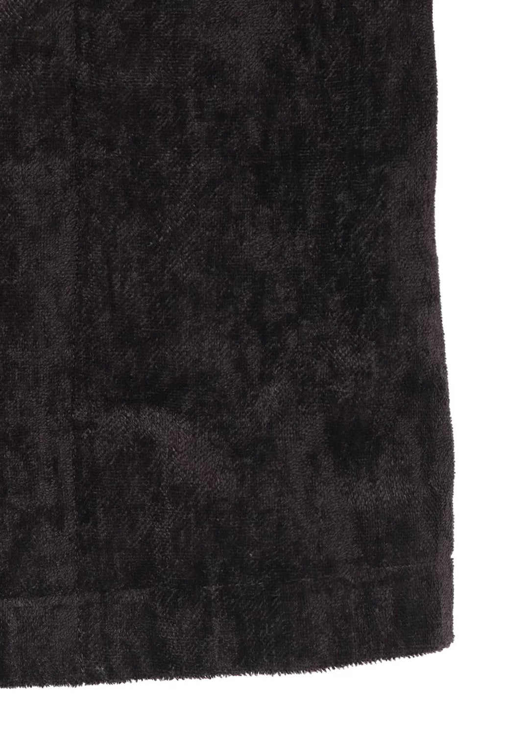LINEN VELVET TAB DETAIL PADED JACKET