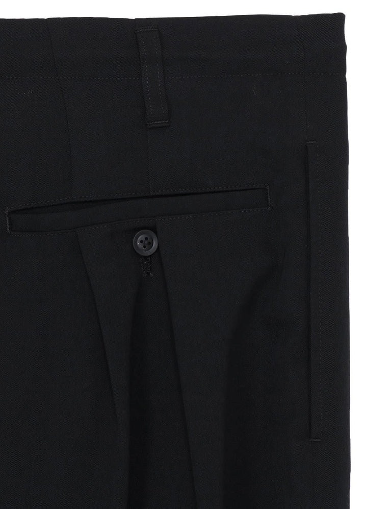 Yohji Yamamoto - WOOL GABARDINE THIN BALLOON PANTS