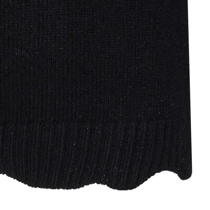 7g Rib v Neck Knit