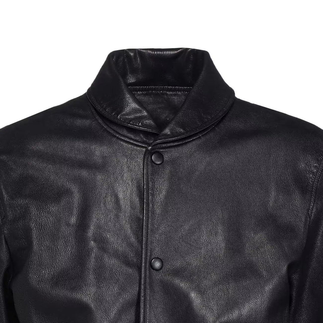 Backlash GOAT LEATHER COLLEGE JACKET